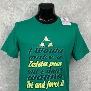 Legend of Zelda Triforce Pun Tee
